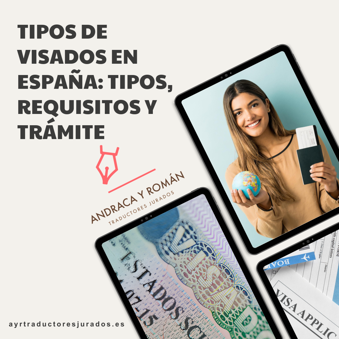 Tipos de visados en España portada post rrss