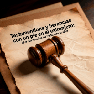 Testamentos y herencias con un pie en el extranjero portada post